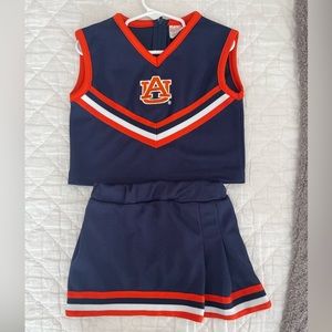Little girls Auburn cheer uniform